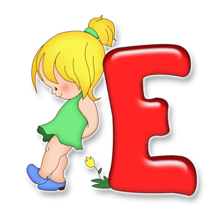 Алфавит для девочек: Буква Е